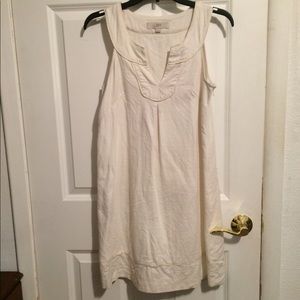 Lovely White LOFT dress size 4